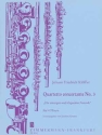 Quartetto concertante Nr.3 fr 4 Flten Partitur und Stimmen