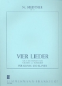 4 Lieder op.45 fr Gesang und Klavier