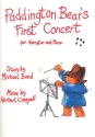 Paddington Bears first concert fr Sprecher und Klavier