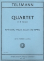 Quartet e minor for flute, violin, cello and piano