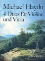 4 Duos fr Violine und Viola Stimmen