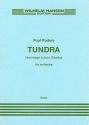 Tundra Hommage a Jean Sibelius for orchestra score