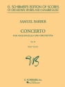 Concerto op.22 for cello and orchestra   score