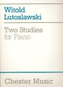 2 Studies for piano