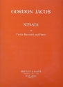 Sonata for treble recorder and piano