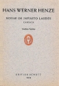 Novae de infinito laudes fr 4 Soli (SATB), gemischter Chor (SATB) und Orchester Studienpartitur