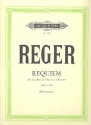 Requiem op.144b fr Alt (Bariton), Chor und Orchester Klavierauszug