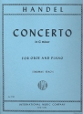 Concerto g minor for oboe and piano