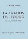 La oracion del torero para cuarteto de cuerda study score