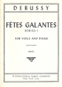 Fetes galantes vol.1 for high voice and piano