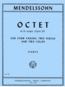 Octet e flat major op.20 for 4 violins, 2 violas, 2 cellos parts