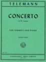 Concerto in B flat major for trumpet and piano