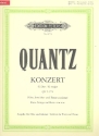 Konzert G-Dur QV5,174 fr Flte, Streicher und Bc fr Flte und Klavier