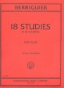 18 Studies in all tonalities for flute