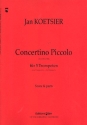 Concertino piccolo op.101 fr 5 Trompeten Partitur und Stimmen