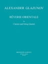 Reverie Orientale for clarinet and string quartet parts