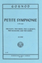 Petite Symphonie in Bb major for flute, 2 oboes, 2 clarinets, 2 bassoons and 2 horns study score