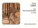 3 Bach-Bearbeitungen fr Orgel