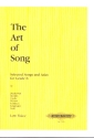 The Art of Song for low voice and piano (Arien en./Lieder dt.) Selected songs and arias Grade 8