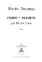 ROSSO - AZZURRO PER FLAUTO DOLCE