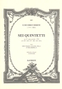 6 Quintette op.19 fr Flte und Streichquartett Studienpartitur