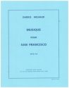 MUSIQUE POUR SAN FRANCISCO POUR ORCHESTRE, STUDIENPARTITUR OP.436