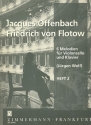 6 Melodien fr Violoncello und Klavier Band 2 Offenbach / Flotow