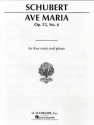 Ave Maria op.52,6 for low voice and piano (dt/la/en)