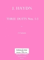 3 Duets nos.1-3 for 2 clarinets parts