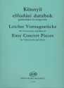 Leichte Vortragsstcke fr Violoncello und Klavier