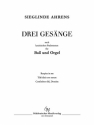 DREI GESAENGE NACH LATEINISCHEN PSALMTEXTEN FUER BASS UND ORGEL