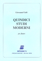 15 studi moderni per flauto