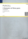 2 Sonata's of three Parts fr 2 Violinen und Bc