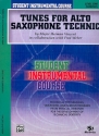 Tunes for Alto Saxophone Technic Level 1 (elementary)