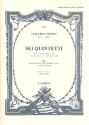 6 Quintetti op.57 fr Klavier und Streichquartett 4 Streicherstimmen