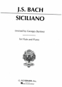 Siciliano for flute and piano