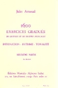 1600 exercises gradues de lecture et de dictees musicales vol.2