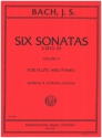 6 Sonatas vol.2 (nos.3-6) (BWV1033-1035) for flute and piano