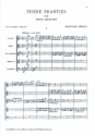 3 Shanties for wind quintet (flute, oboe, clarinet, bassoon, horn)  score