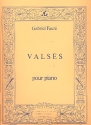 Valses  pour piano