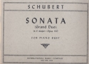 Sonata C major op.140 for piano duet