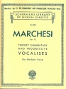 20 elementary and progressive Vocalises op.15 for medium voice (it/en)