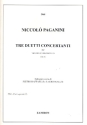 3 Duetti concertanti op.1 per violino e violoncello parti