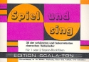 Spiel und sing 35 der schnsten und bekanntesten deutsche Volkslieder fr 1 oder 2 Sopranblockflten