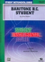 Baritone (bass clef) Student vol.1 (elementary)