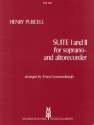 Suite 1 and 2 for soprano and alto recorder