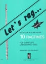 Let's rag (+CD)  fr Querflte