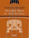 5 easy pieces for violin and piano