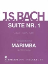 Suite G-Dur Nr.1 BWV1007 fr Marimba