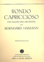 Rondo capriccioso fr Violine und Orchester fr Violine und Klavier